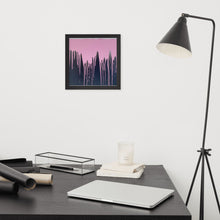 Load image into Gallery viewer, Dripping in Rosé Framed poster