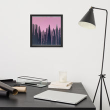 Load image into Gallery viewer, Dripping in Rosé Framed poster