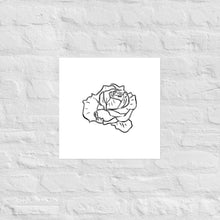 Load image into Gallery viewer, Rose Sketch Poster
